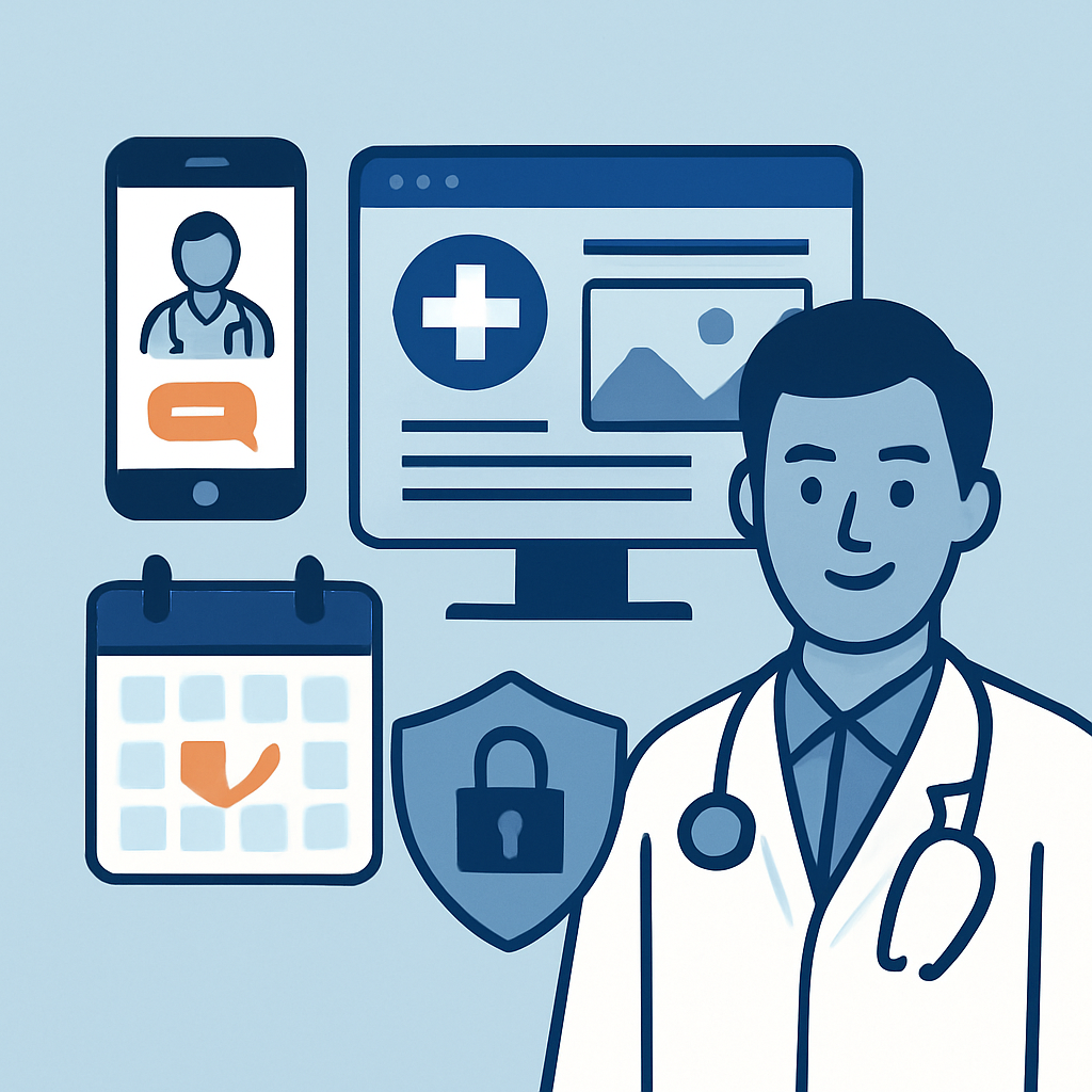 healthcare-web-design Webdesign services for healthcare professionals.